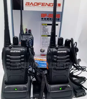 2pcs Baofeng Bf-B888s – Security Walkie Talkies Set