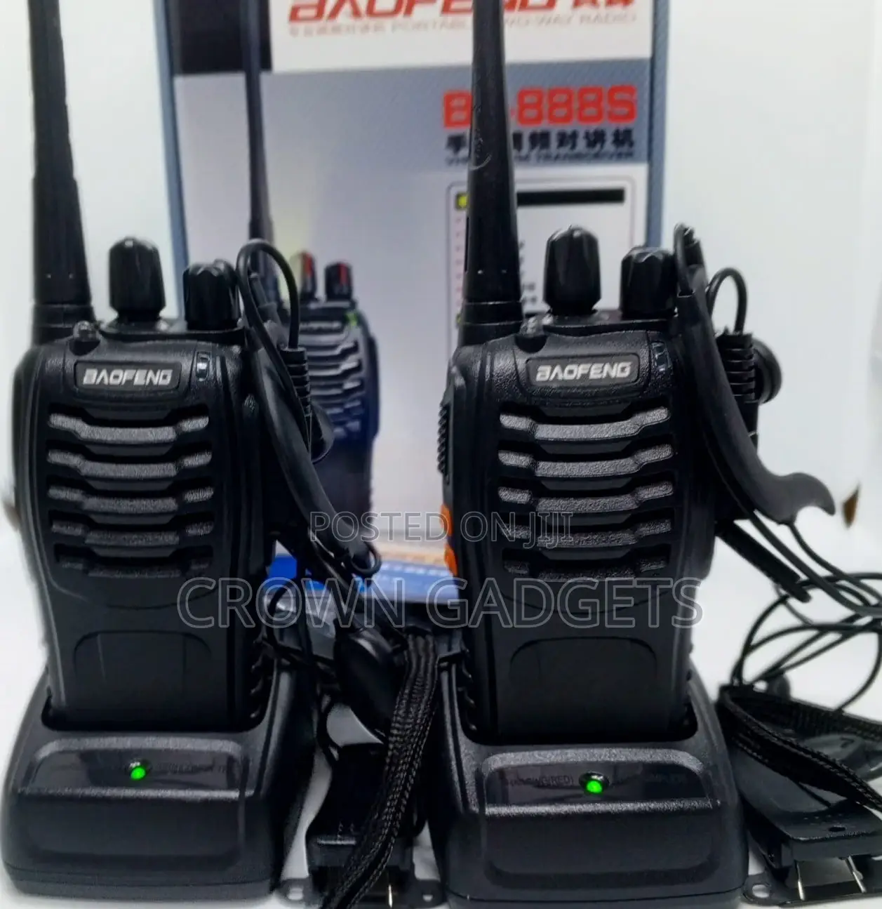 Baofeng Bf-B888s Twin Radios – Rechargeable Durable