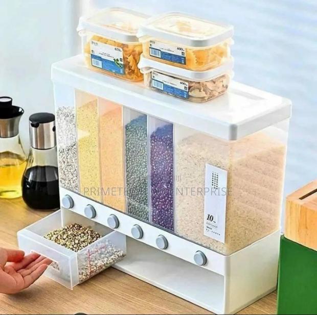 6 Compartment Cereals Dispenser - main view
