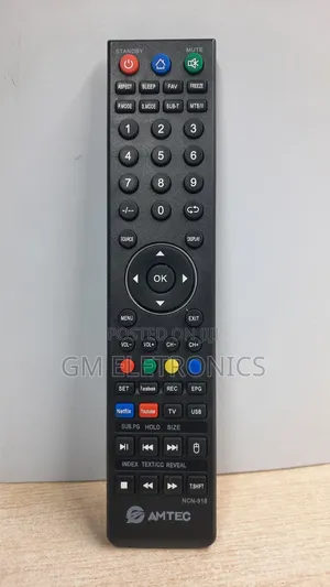 Amtec Smart Tv Replacement Remote Control.