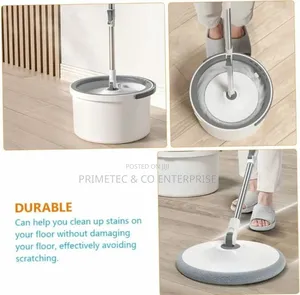 Hand-Free 360degrees Spin Mop With Bucket