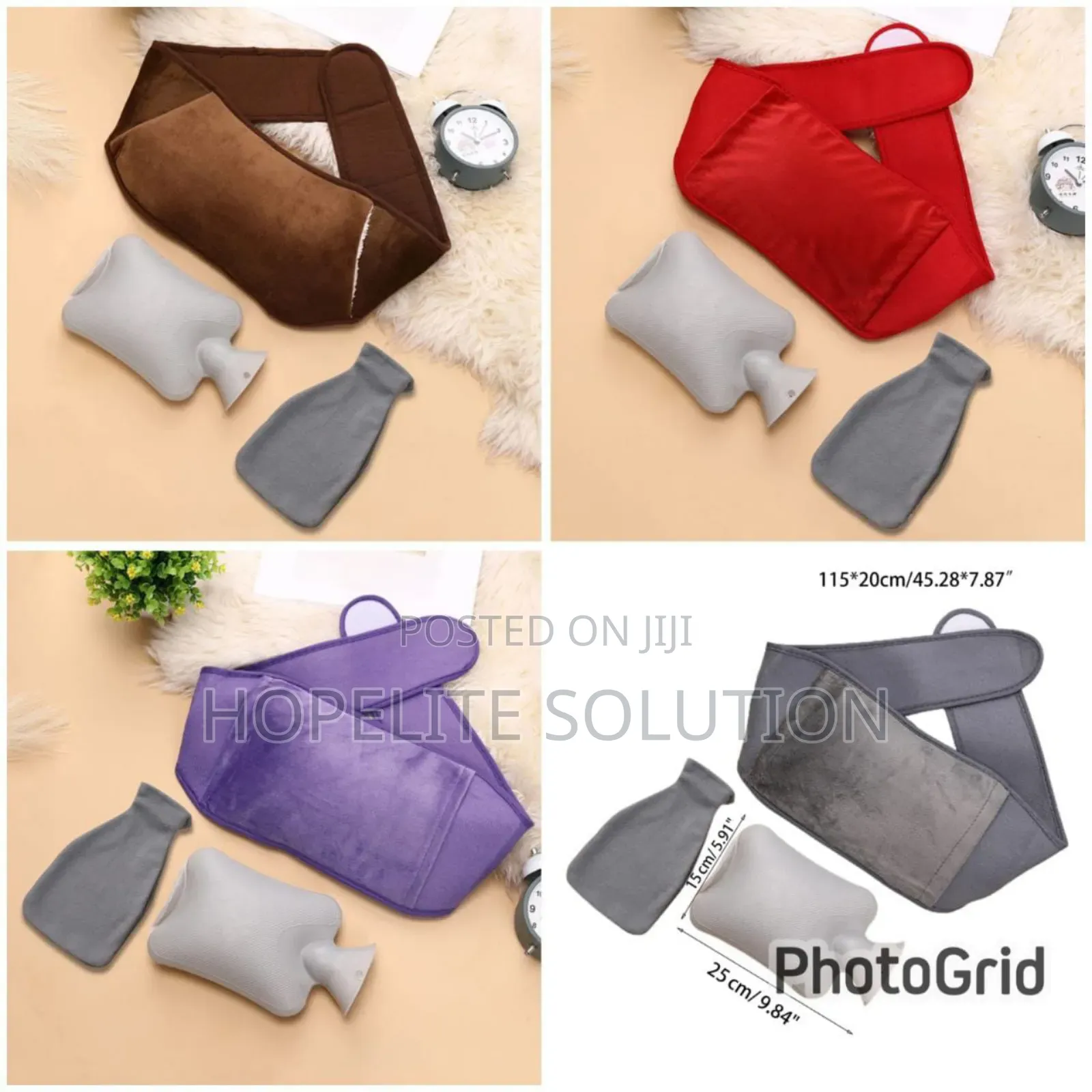 Hot Water Bottle With Strap