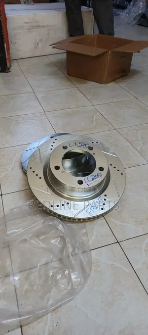 Drilled Slotted Rotors Toyota Land Cruiser 200 Series