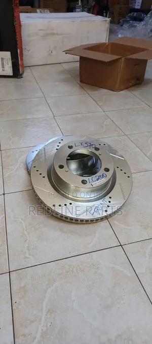 Drilled Slotted Rotors Toyota Land Cruiser 200 Series