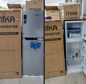 Mika 138litres Doubledoor  Fridge (