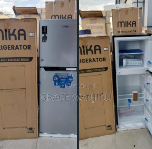 Mika 138litres Doubledoor Fridge ( - main view