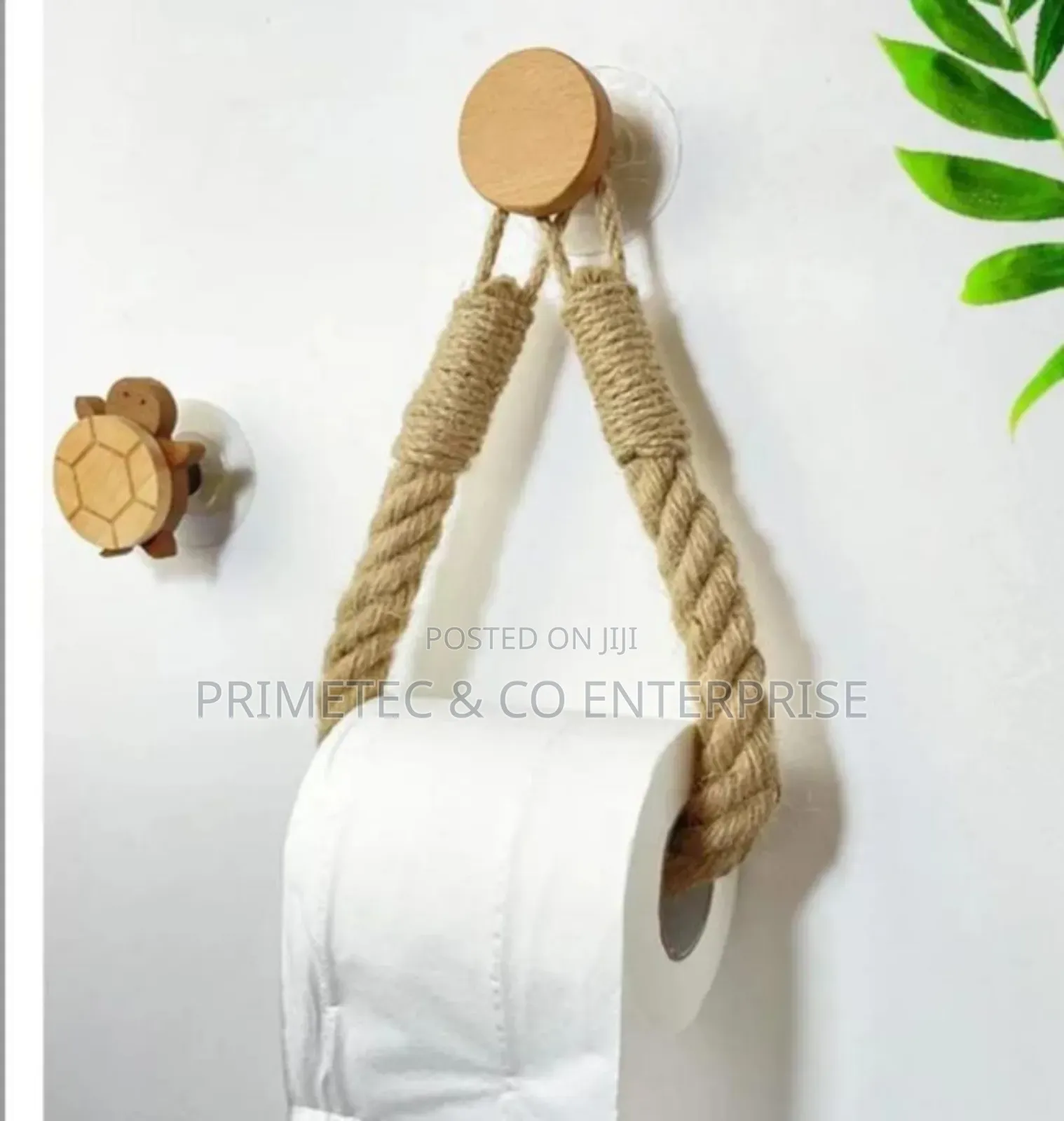 Artistic Creative Hemp Rope Like Tissue/Hand Towel Holder