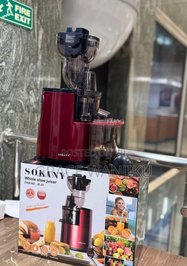 Sokany Slow Juicer - main view