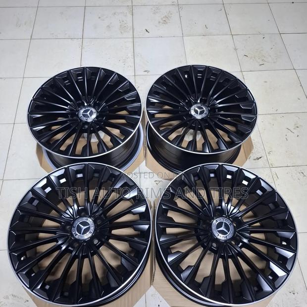 Black Mercedes Benz 17 Inch Rims Set