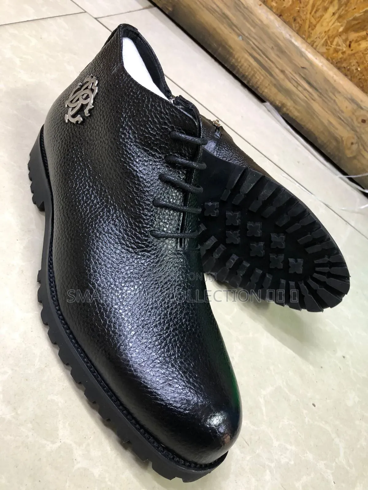 Roberto Cavalli Leather Boots