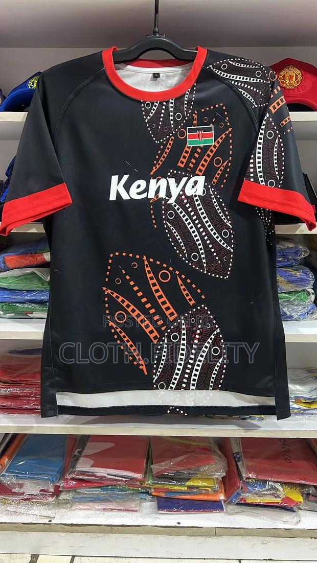 Rugby Kenya Jerseys( Red and Black) - thumbnail 2