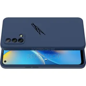 Liquid Silicone Case for Oppo A74 4g - Blue