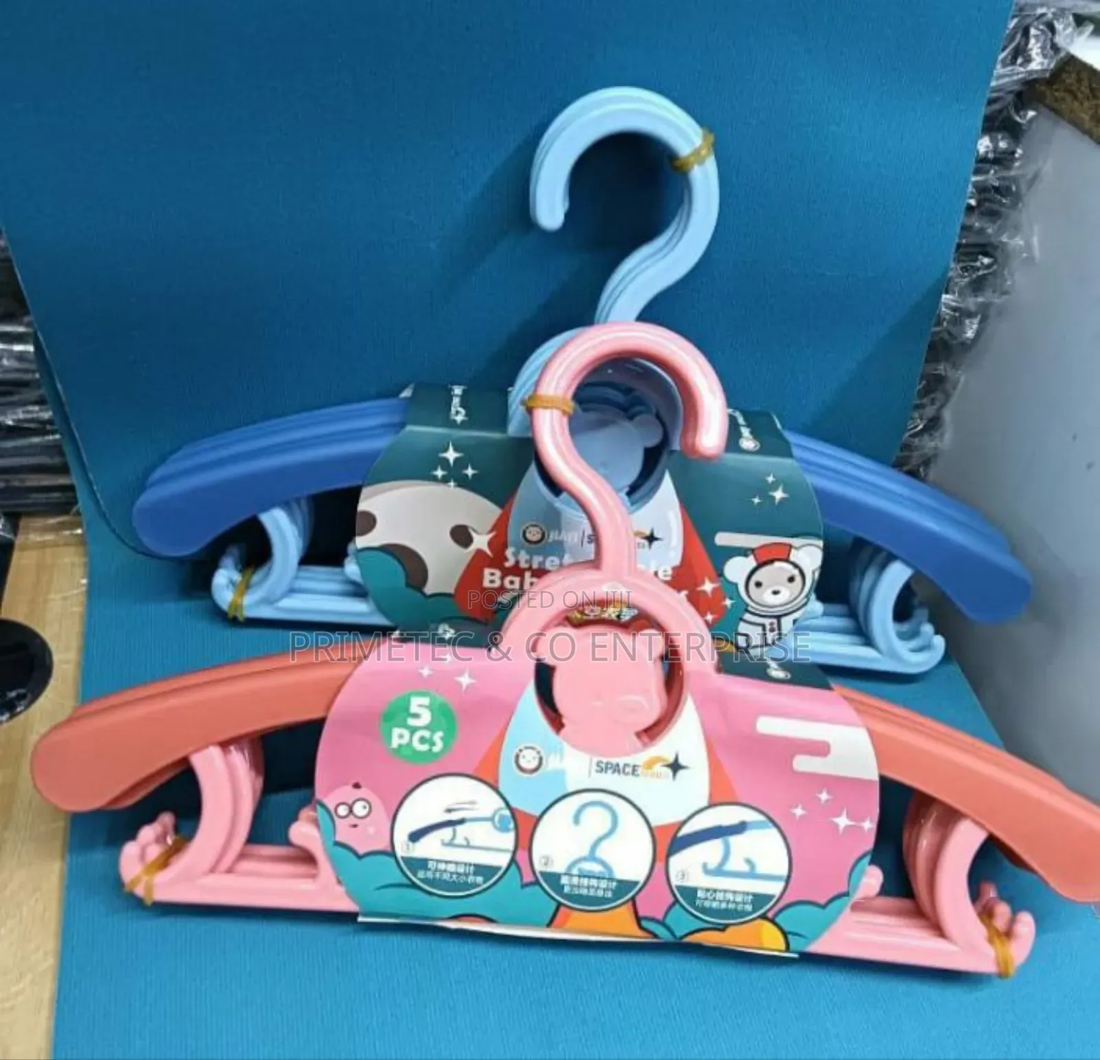 5pcs Kids Multipurpose Hangers
