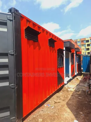 Converted 40ft Container Kitchen and Salon Business Unit.