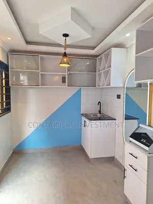 Converted 40ft Container Kitchen and Salon Business Unit.