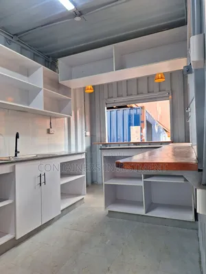 Converted 40ft Container Kitchen and Salon Business Unit.