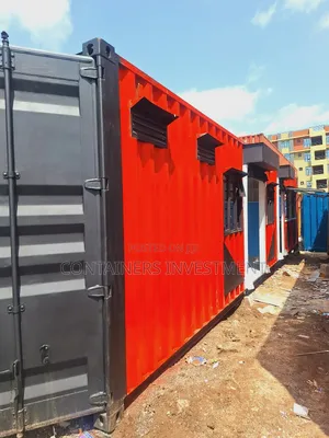Commercial Kitchen and Barbershop in 40ft Steel Container