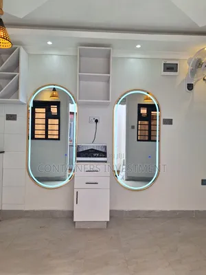 Commercial Kitchen and Barbershop in 40ft Steel Container