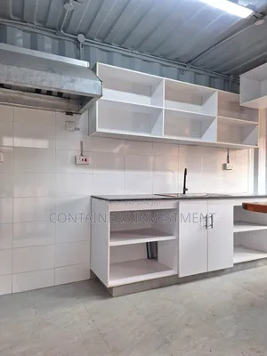 Commercial Kitchen and Barbershop in 40ft Steel Container