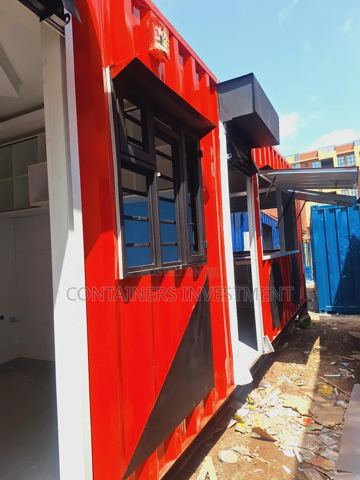 Start Your Business Today-40ft Kitchen Barbershop Container