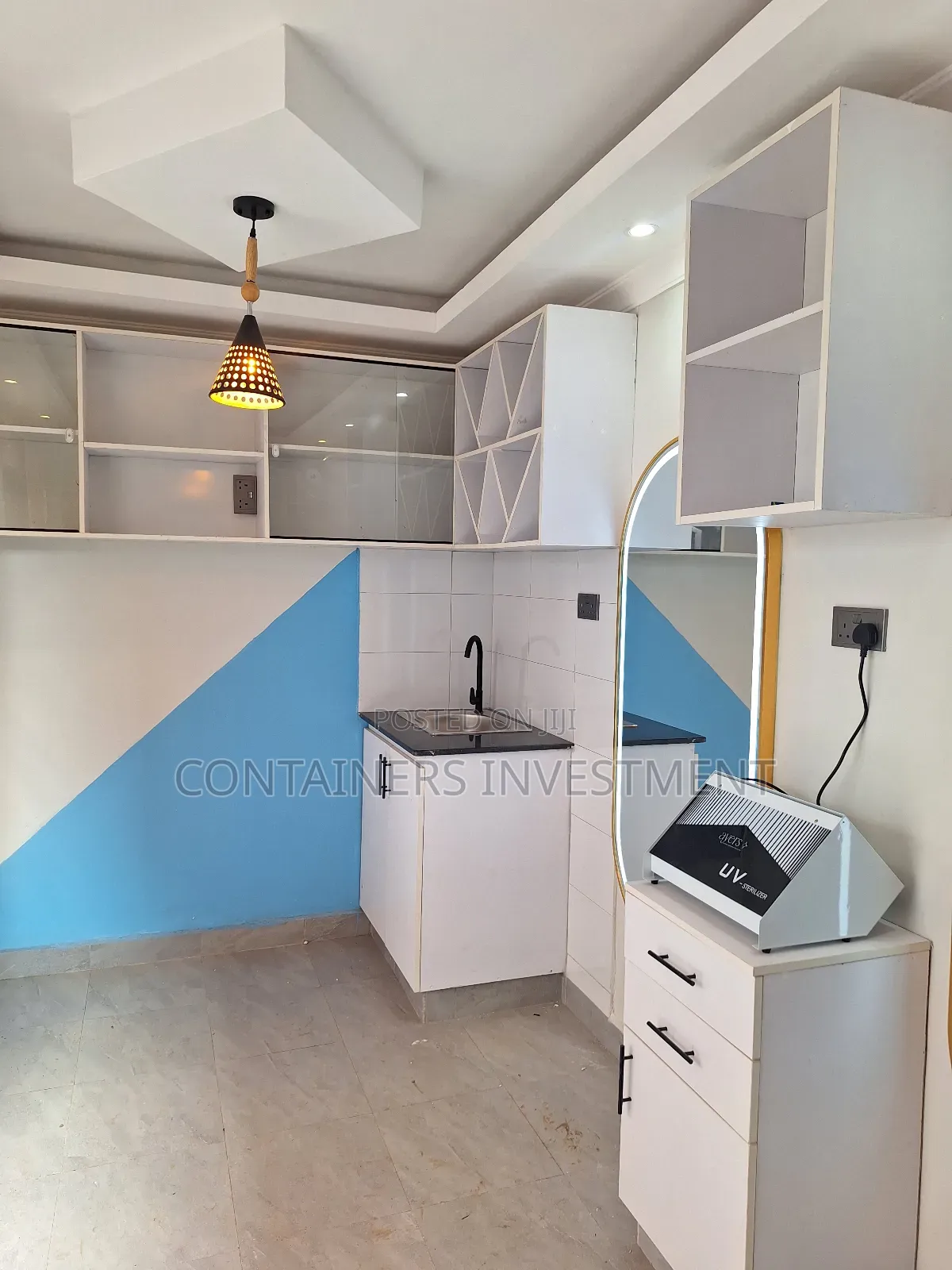 Start Your Business Today-40ft Kitchen Barbershop Container