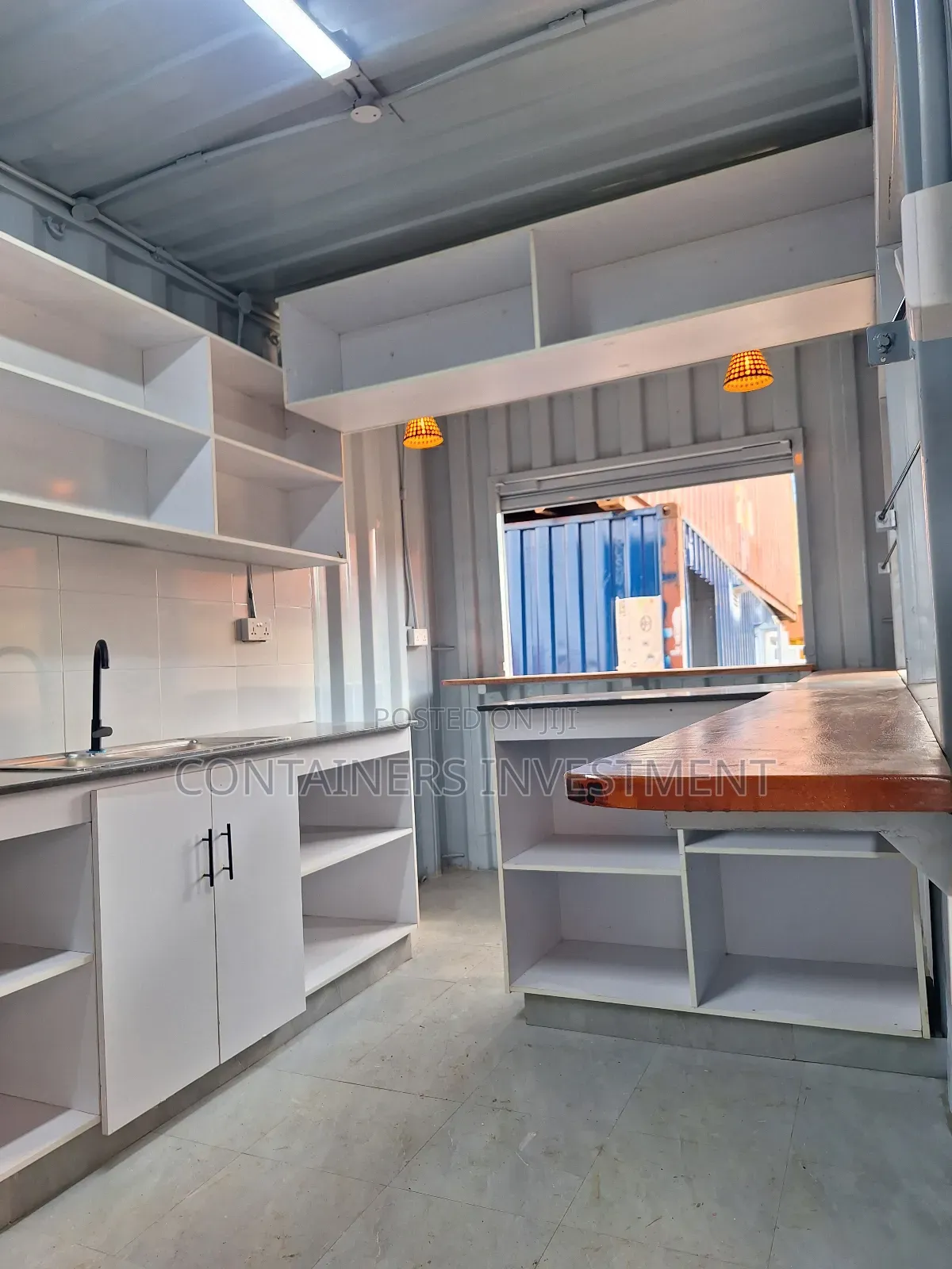 Start Your Business Today-40ft Kitchen Barbershop Container