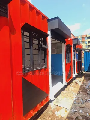 Custom 40ft Container With Kitchen + Barbershop