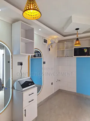 Custom 40ft Container With Kitchen + Barbershop
