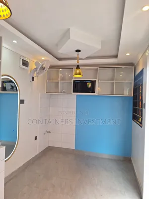 Custom 40ft Container With Kitchen + Barbershop