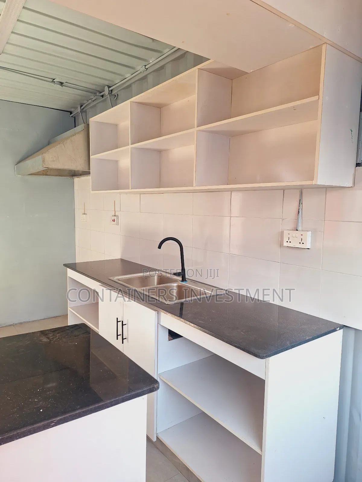 Custom 40ft Container With Kitchen + Barbershop