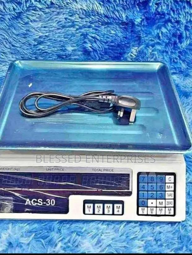 Digital Armless Weighing Scale - main view