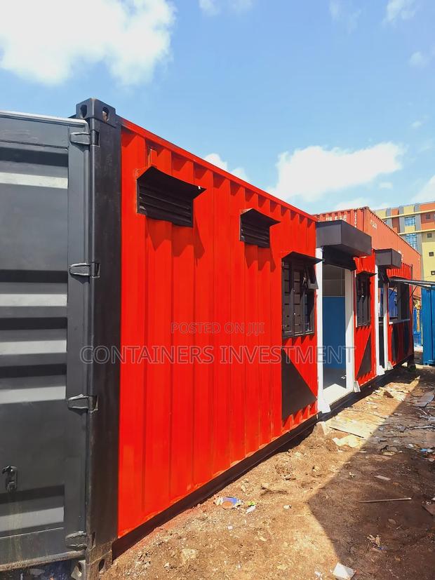 All in One Kitchen Barbershop in 40ft Fabricated Container - thumbnail 2