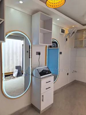 All in One Kitchen Barbershop in 40ft Fabricated Container