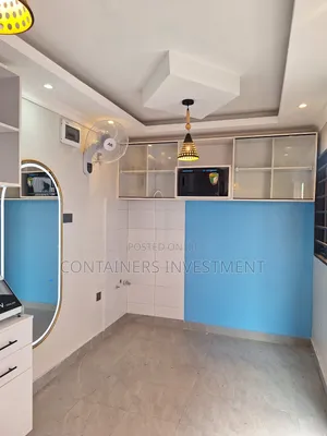 All in One Kitchen Barbershop in 40ft Fabricated Container