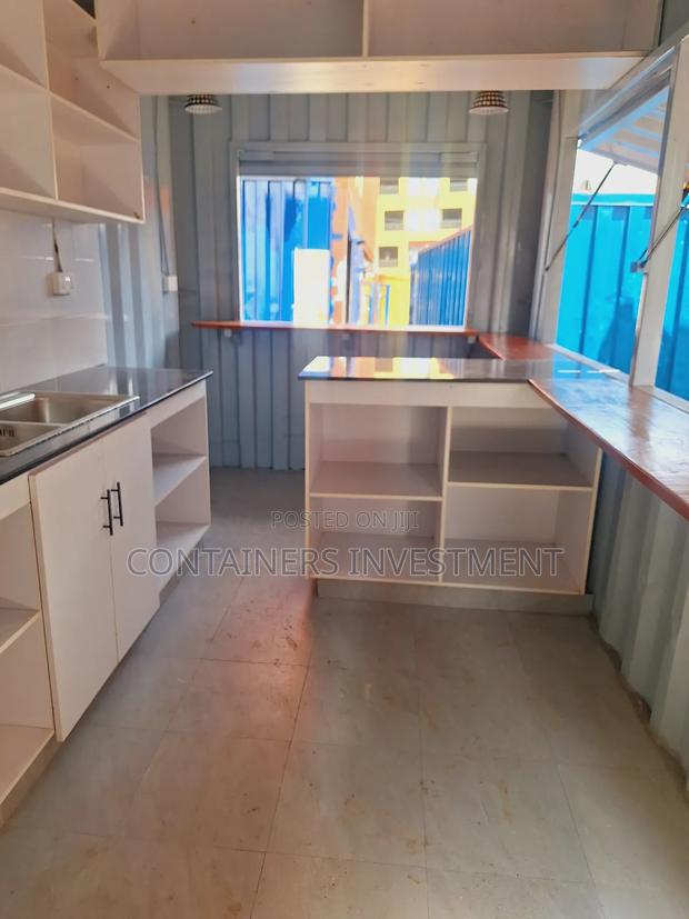 All in One Kitchen Barbershop in 40ft Fabricated Container - thumbnail 5