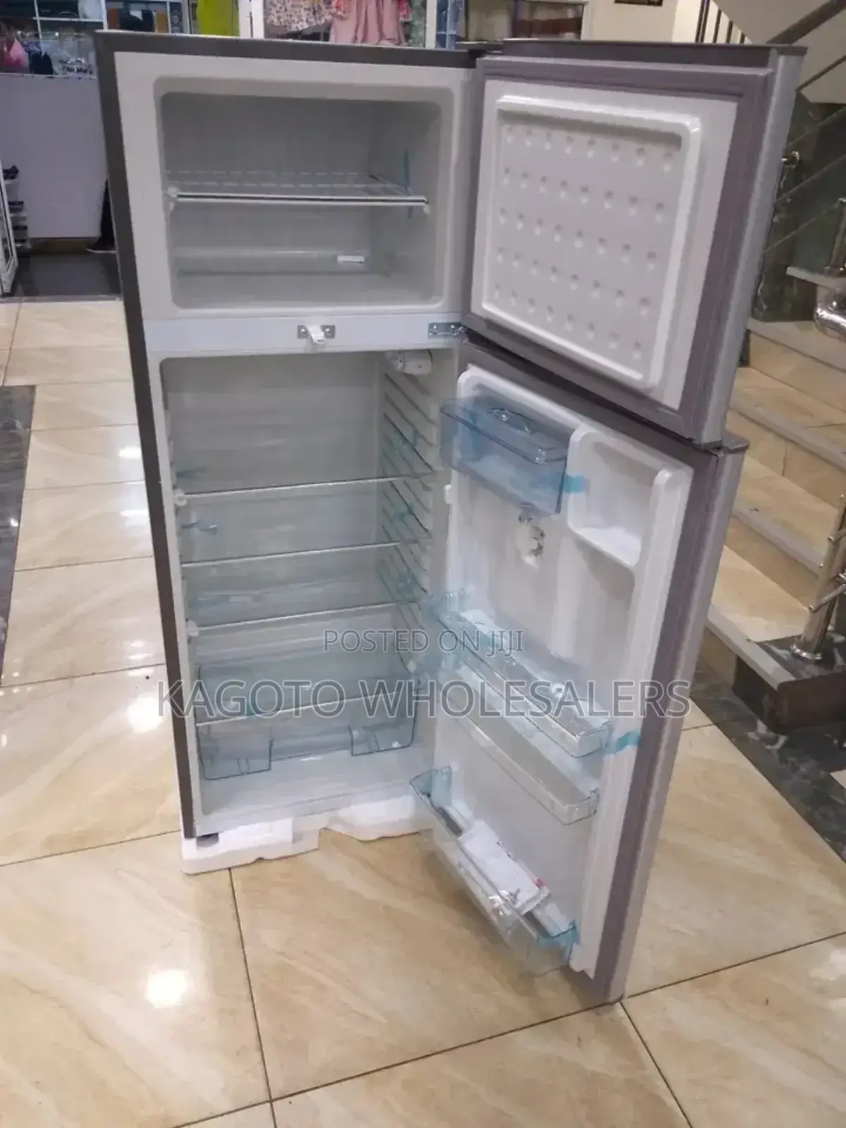New Arrival Ramtons 213 Double Door Fridge Frost