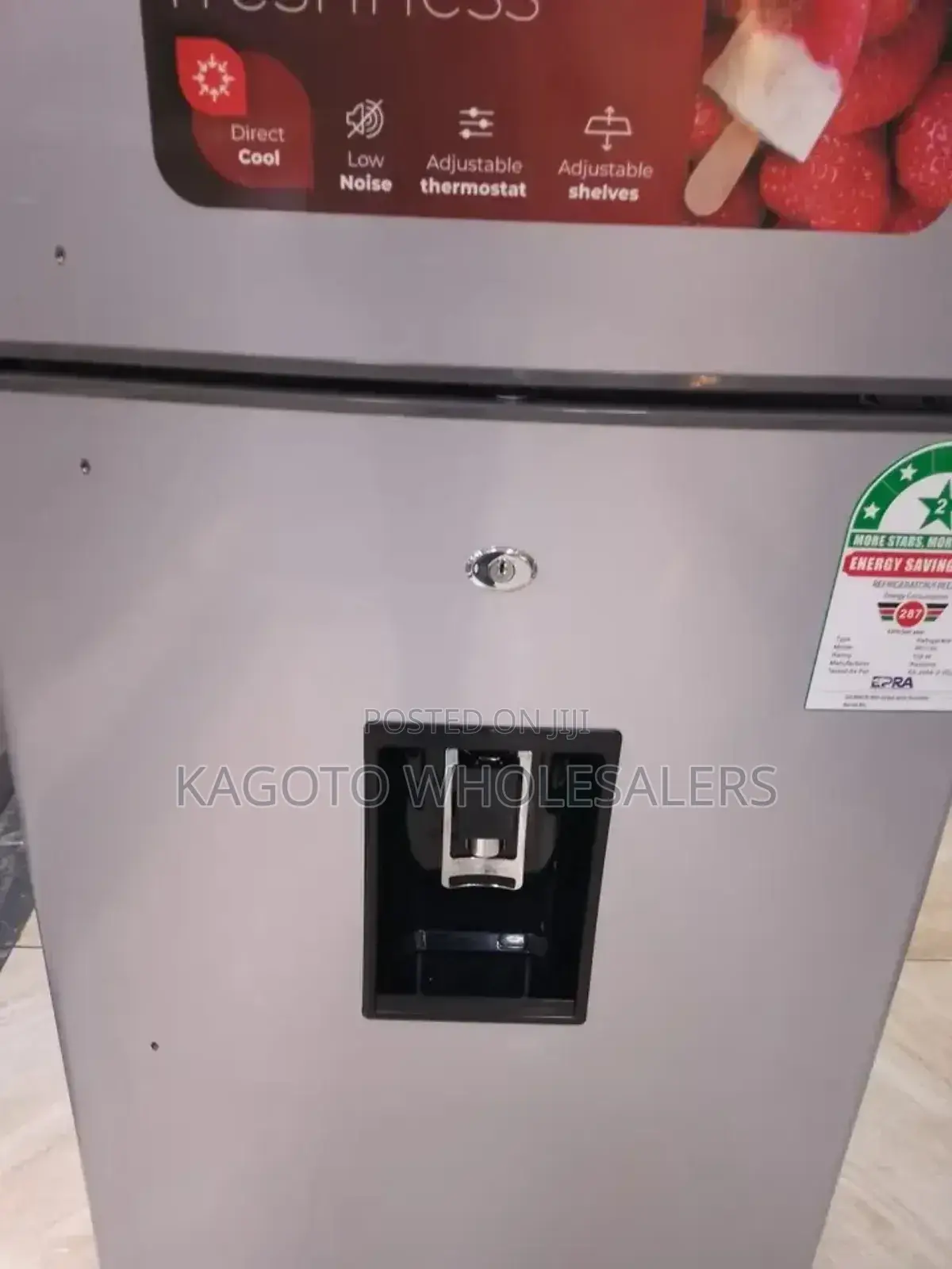 New Arrival Ramtons 213 Double Door Fridge Frost