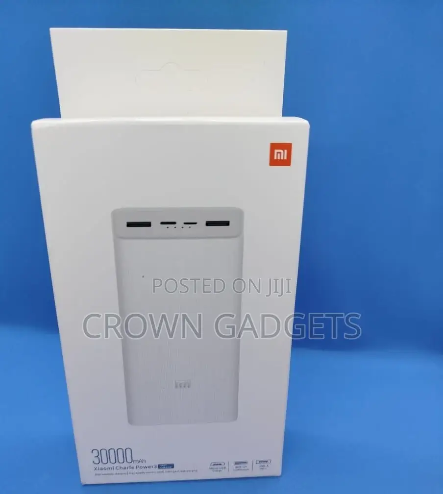 Mi 30,000mah Power Bank – Super Fast Charging