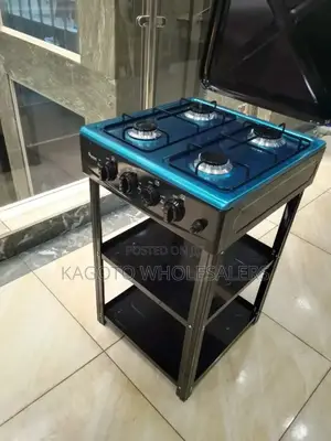 Ramtons Full Gas Cooker With Strong Shelves