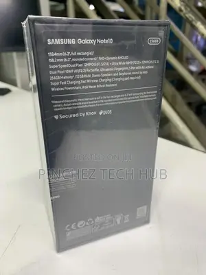 New Samsung Galaxy Note 10 Lite 128 GB Black