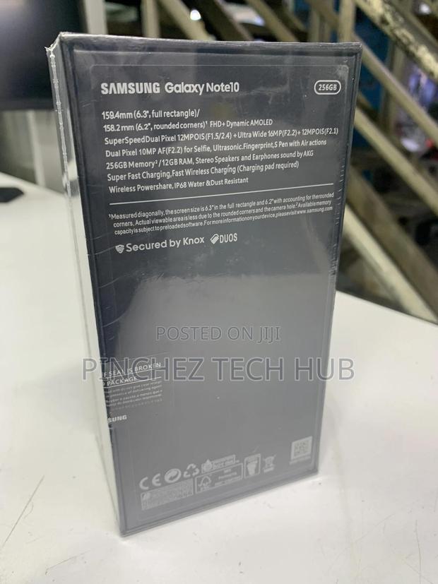 New Samsung Galaxy Note 10 Lite 128 GB Black - thumbnail 6