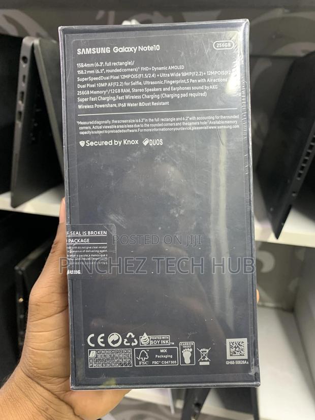 New Samsung Galaxy Note 10 Lite 128 GB Black - thumbnail 5