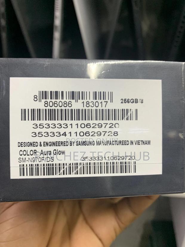 New Samsung Galaxy Note 10 Lite 128 GB Black - thumbnail 7