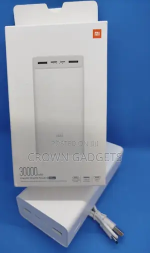 Xiaomi Power Bank 30,000mah – Usb-C Fast Charger