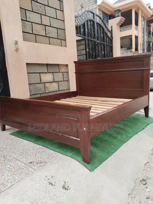 Hardwood Bed Pay on Delivery 