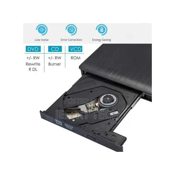 External DVD Cd Player and Burner Usb 3.0 Ultra Slim Portab