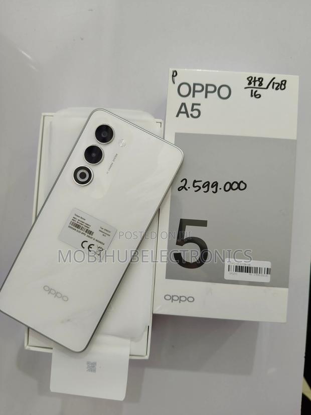 New Oppo A5 128 GB Silver - thumbnail 2