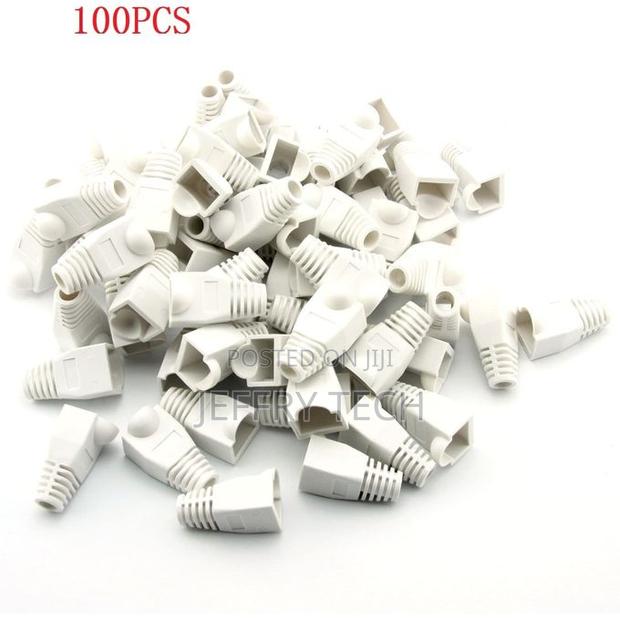 100 Connector Cover Plug / Pleug Rj45 Lan Ethernet Network C - main view