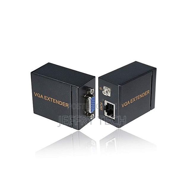 Vga Extender by Cable Ethernet Rj45 Up to 60m , Vga Signal