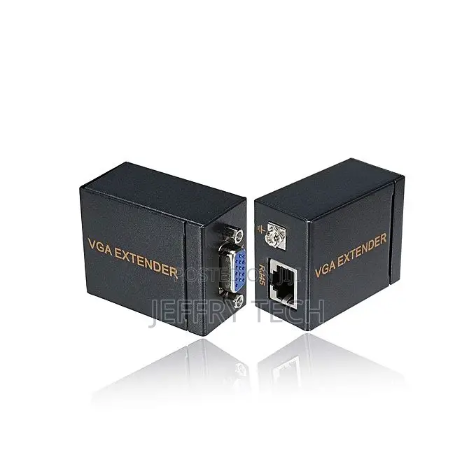 Vga Extender by Cable Ethernet Rj45 Up to 60m , Vga Signal